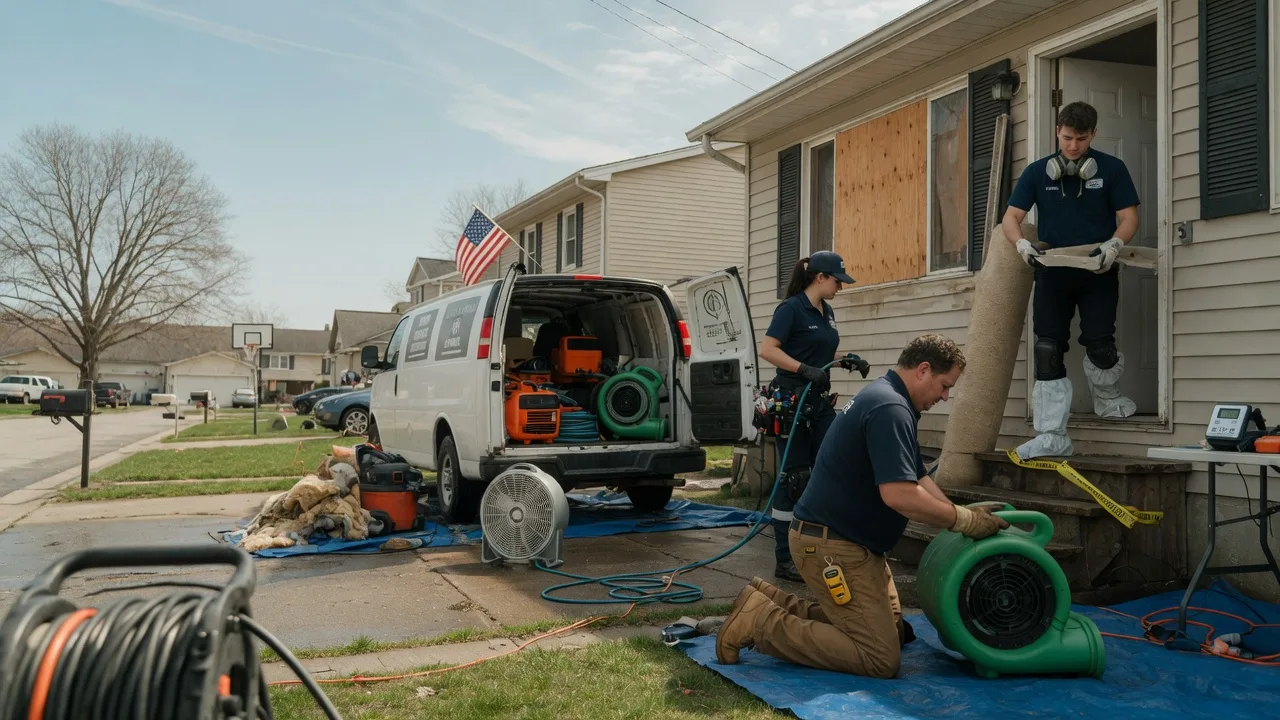 Water Damage Restoration in Lakeville, OH near me